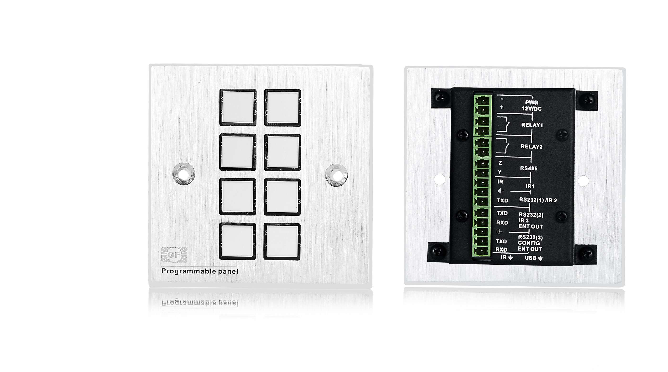 8 button smart Programmable control panel