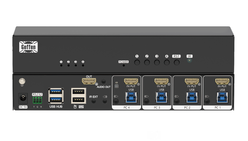 HDMI桌面式KVM无缝切换器