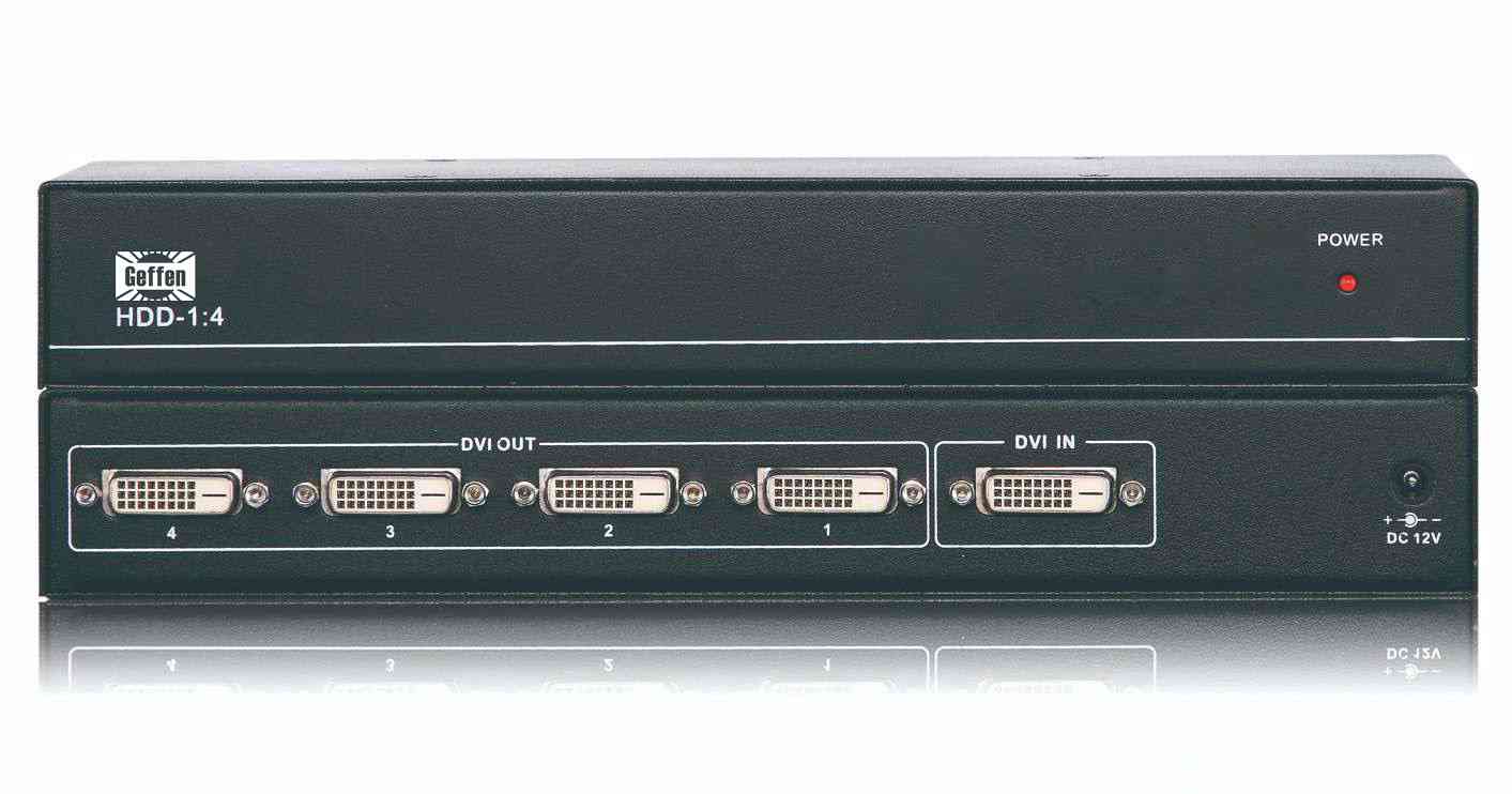 DVI1进4出高刷新分配器